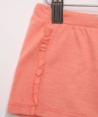 Conjunto-Infantil-de-Blusa-Estampada-Poa-Manga-Curta-Off-White---Short-com-Babados-Laranja-9966922-Laranja_4