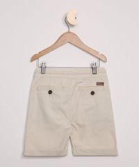 Bermuda-Infantil-de-Sarja-com-Bolso-Bege-Claro-9948069-Bege_Claro_2