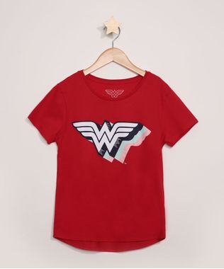 Blusa-Juvenil-Mulher-Maravilha-Manga-Curta-Vermelho-9972946-Vermelho_1