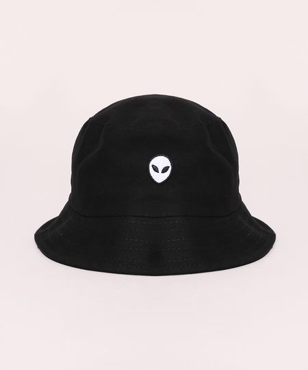 Chapeu-Masculino-Bucket-Hat--com-Bordado-ET-Preto-9973359-Preto_1