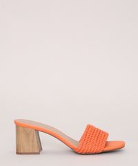 Tamanco-Feminino-Oneself-Salto-Alto-de-Madeira--Laranja-9976988-Laranja_2