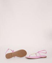 Rasteirinha-Feminina-Oneself-com-Tira-Reta-Rosa-9974874-Rosa_6