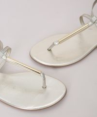 Rasteirinha-Feminina-Oneself-com-Tira-Reta-Dourado-9974876-Dourado_3