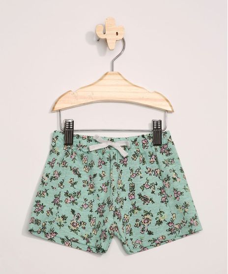 Short-Infantil-Estampado-Floral-com-Recorte-e-Cordao-Verde-9971443-Verde_1