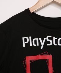 Camiseta-Juvenil-PlayStation-Manga-Curta-Preta-9973296-Preto_4