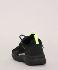 Tenis-Masculino-Oneself-Knit-com-Recortes-Preto-9973252-Preto_4