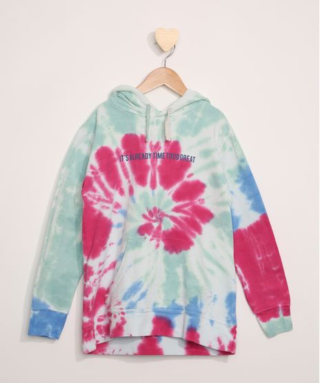 Blusao-de-Moletom-Juvenil-Estampado-Tie-Dye-com-Bolso-e-Capuz-Multicor-9965885-Multicor_1