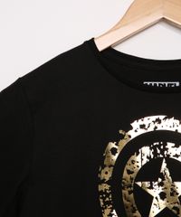 Camiseta-Juvenil-Capitao-America-Metalizada-Manga-Curta-Preta-9973314-Preto_4