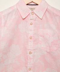 Camisa-Infantil-Estampada-Floral-Manga-Curta-Rosa-9954404-Rosa_3