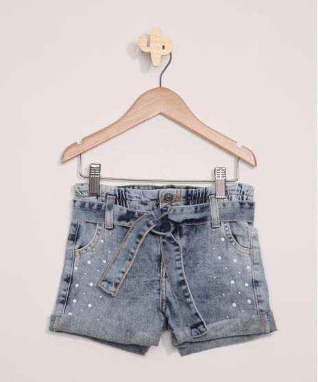 Short-Jeans-Infantil-com-Perolas-e-Cinto-Azul-Medio-9967143-Azul_Medio_1