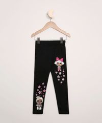 Calca-Legging-Infantil-LOL-Surprise-com-Paete-Preta-9967692-Preto_1