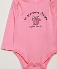 Body-Infantil--Seu-presente-chegou--Manga-Longa-Rosa-9956988-Rosa_4