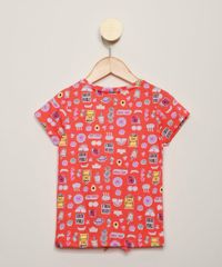 Blusa-Infantil-Estampada-Good-Vibes-com-No-Manga-Curta-Laranja-9965404-Laranja_2