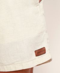 Short-com-Linho-Masculino-e-Bolsos-Bege-9967049-Bege_4