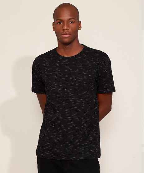 Camiseta-Masculina-Basica-com-Bolso-Manga-Curta-Gola-Careca-Preta-9286099-Preto_1