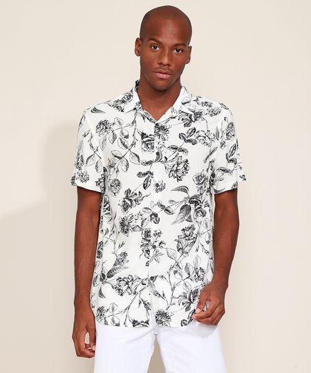 Camisa-Masculina-Relaxed-Estampada-de-Rosas-Manga-Curta-Off-White-9969319-Off_White_1 Camisa-Masculina-Relaxed-Estampada-de-Rosas-Manga-Curta-Off-White-9969319-Off_White_1
