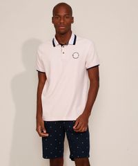 Polo-de-Piquet-Masculina-Tradicional-com-Bordado-Manga-Curta-Rosa-Claro-9965286-Rosa_Claro_3