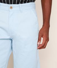 Bermuda-de-Sarja-Masculina-Reta-Chino-Azul-Claro-9974255-Azul_Claro_5