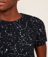 Camiseta-Masculina-Slim-Estampada-de-Constelacoes-Manga-Curta-Gola-Careca-Preta-9960629-Preto_4