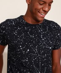 Camiseta-Masculina-Slim-Estampada-de-Constelacoes-Manga-Curta-Gola-Careca-Preta-9960629-Preto_5