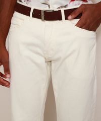 Calca-de-Sarja-Masculina-Reta-com-Cinto-Off-White-9967164-Off_White_4