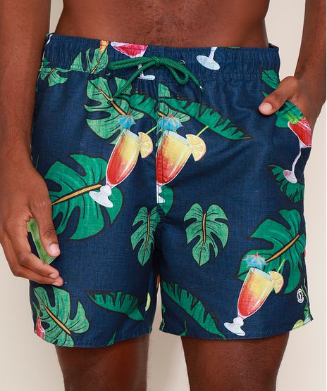 Short-Masculino-Estampado-de-Drink-com-Cordao-e-Bolsos-Azul-Marinho-9948154-Azul_Marinho_1