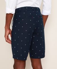 Bermuda-Masculina-Reta-Chino-Estampada-Mini-Print-de-Barcos-Azul-Marinho-9970017-Azul_Marinho_2