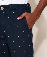 Bermuda-Masculina-Reta-Chino-Estampada-Mini-Print-de-Barcos-Azul-Marinho-9970017-Azul_Marinho_4