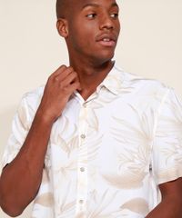 Camisa-Masculina-Tradicional-Estampada-Floral-Manga-Curta-Branca-9947772-Branco_5