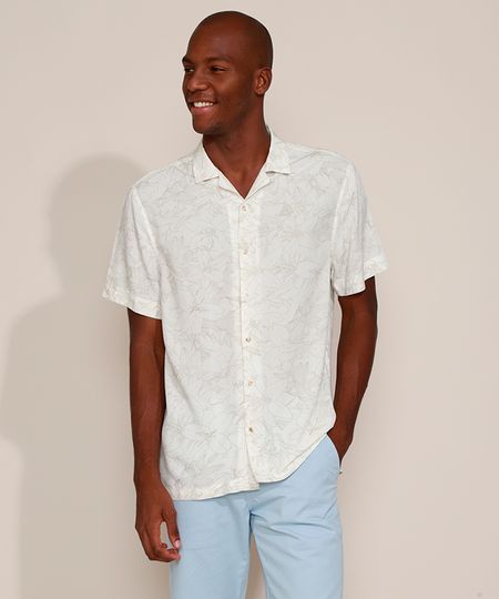 Camisa-Masculina-Relaxed-Estampada-Floral-Manga-Curta-Off-White-9949054-Off_White_1
