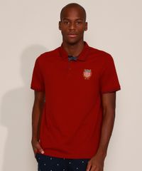Polo-Masculina-Tradicional-com-Patch-Estados-Unidos-Manga-Curta-Cobre-9964386-Cobre_1