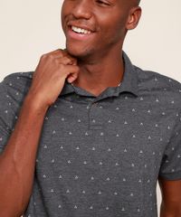 Polo-Masculina-Tradicional-Estampada-Mini-Print-Manga-Curta-Cinza-Mescla-Escuro-9965294-Cinza_Mescla_Escuro_4