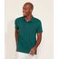 Polo-de-Piquet-Masculina-Basica-Comfort-Manga-Curta-Verde-Escuro-9597168-Verde_Escuro_1