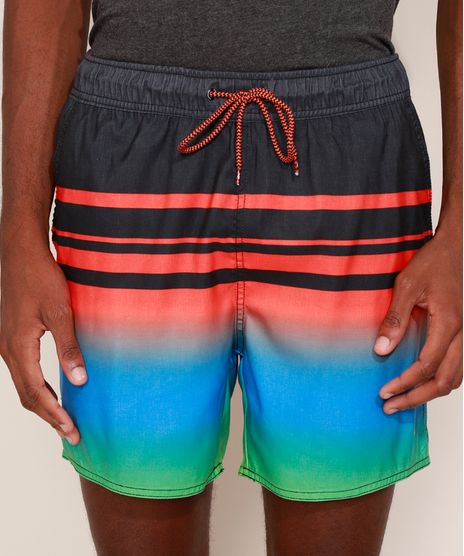 Short-Masculino-Listrado-com-Degrade-e-Bolsos-Multicor-9906922-Multicor_1