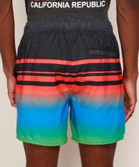Short-Masculino-Listrado-com-Degrade-e-Bolsos-Multicor-9906922-Multicor_2