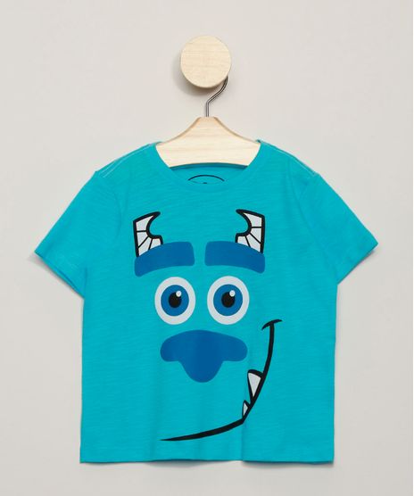 Camiseta-Infantil-Flame-Sulley-Monstros-S-A-Manga-Curta-Azul-9973044-Azul_1