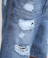 Bermuda-Jeans-Reta-Destroyed-Azul-Escuro-8954305-Azul_Escuro_4