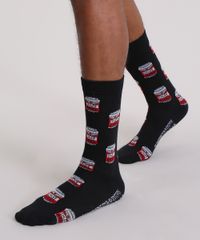 Meia-Os-Simpsons--Duff-Beer--Preta-9056221-Preto_2