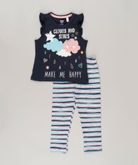 Conjunto-de-Regata--Clouds-and-Stars--com-Babados-Azul-Marinho---Calca-Legging-Listrada-em-Algodao---Sustentavel-Off-White-9031247-Off_White_1