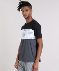 Camiseta-com-Recorte-Floral-Preta-8903211-Preto_1