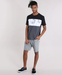 Camiseta-com-Recorte-Floral-Preta-8903211-Preto_3