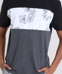 Camiseta-com-Recorte-Floral-Preta-8903211-Preto_4