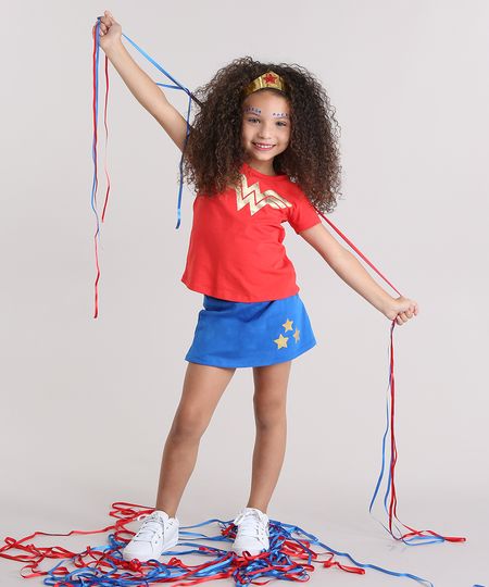 Conjunto-Carnaval-de-Blusa---Short-Saia---Faixa-Mulher-Maravilha-em-Algodao---Sustentavel-Azul-8931140-Azul_1