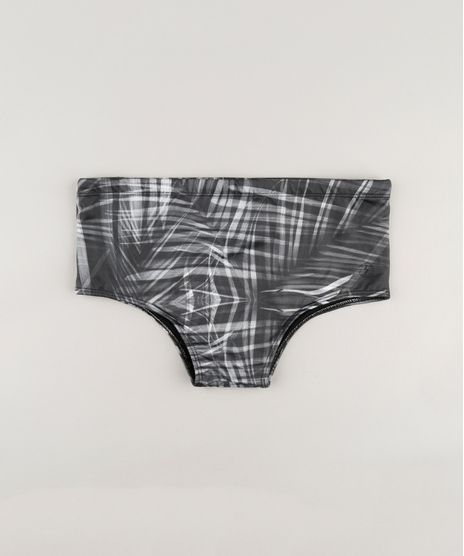 Sunga-Estampada-de-Folhagem-Preta-9081258-Preto_1