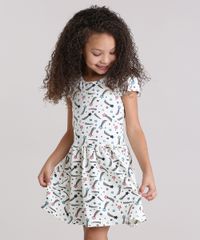 Vestido-Estampado-de-Estrelas-em-Algodao---Sustentavel-Off-White-9014047-Off_White_1