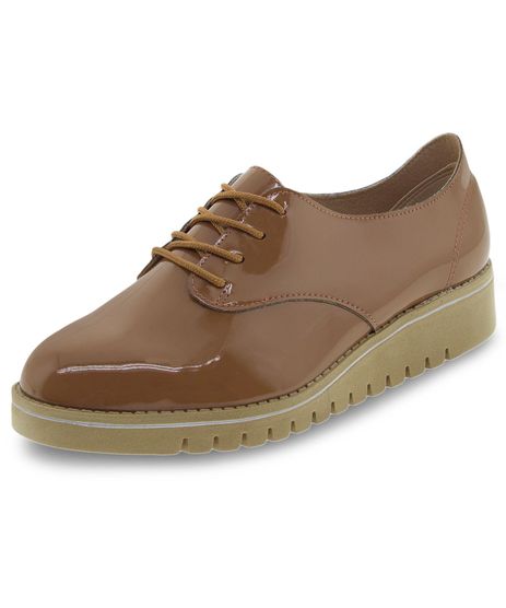 sapato oxford feminino com cadarço