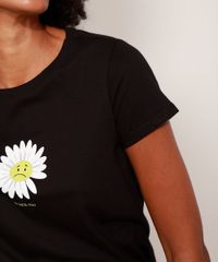 Camiseta-Feminina-Flor-Triste-Manga-Curta-Decote-Redondo-Preta-9968594-Preto_5
