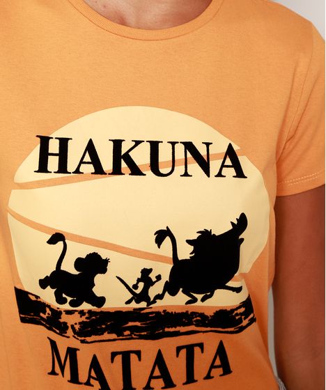 blusa hakuna matata c&a