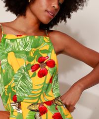 Macaquinho-Feminino-Envelope-Estampado-Folhagem-Decote-Reto-Alca-Fina-Amarelo-9957259-Amarelo_4