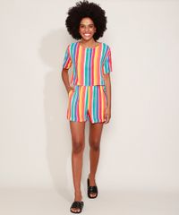 Short-Feminino-Listrado-Cintura-Alta-com-Elastico-e-Faixa-Multicor-9978523-Multicor_3